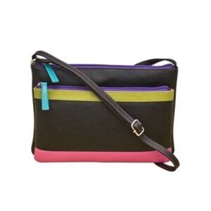 ILI RFID Leather Crossbody